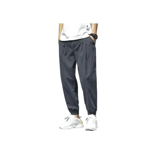 KPADB Модный Ice Silk Шаровары Спортивные брюки Карго Брюки Мужские