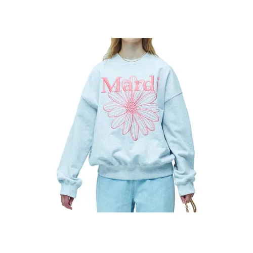 MARDI MERCREDI Свитшот Корейский стиль Женский