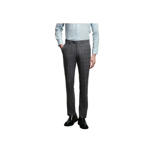 JODOLL Серые Мужские Брюки для Костюма