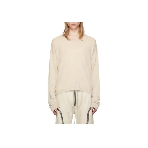 RICK OWENS совместный бренд Серый Белый Мужские Свитера