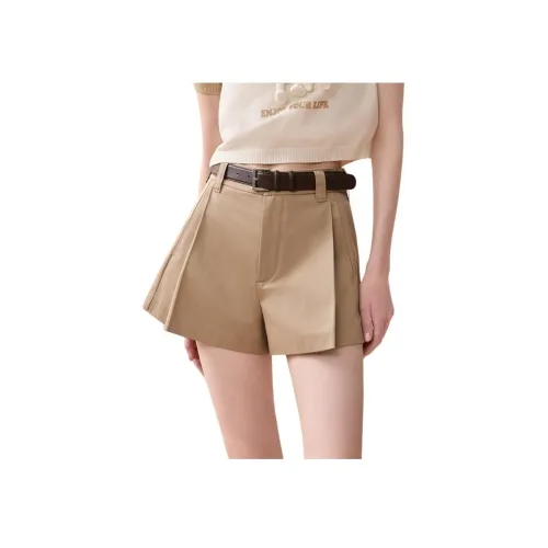 AIVEI Хаки Женские Повседневные Шорты