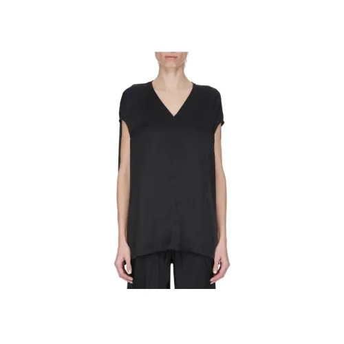 RICK OWENS совместный бренд Черные Женские T-рубашки