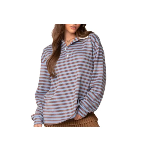 Edikted Stripey OVERSIZED Колпачковая Рубашка Женская