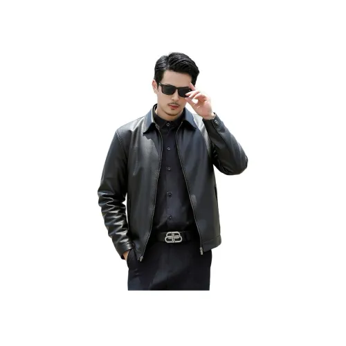 PIERRE CARDIN Кожа Куртка Мужская