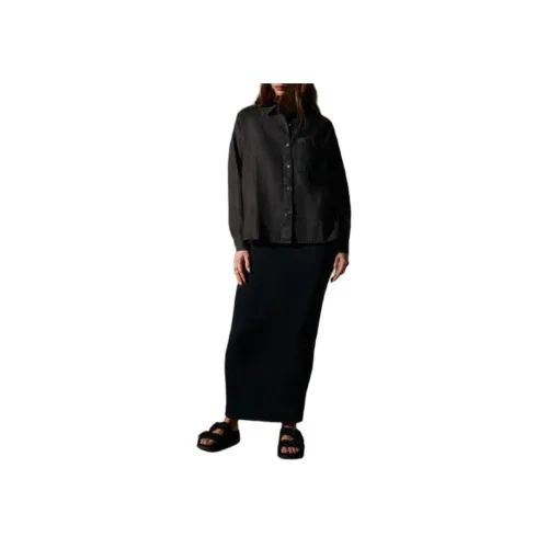 JAMES PERSE Черные Женские Рубашки