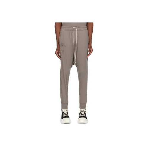 RICK OWENS Gray Men's Casual Pants  
RICK OWENS Серый Мужские Повседневные Брюки