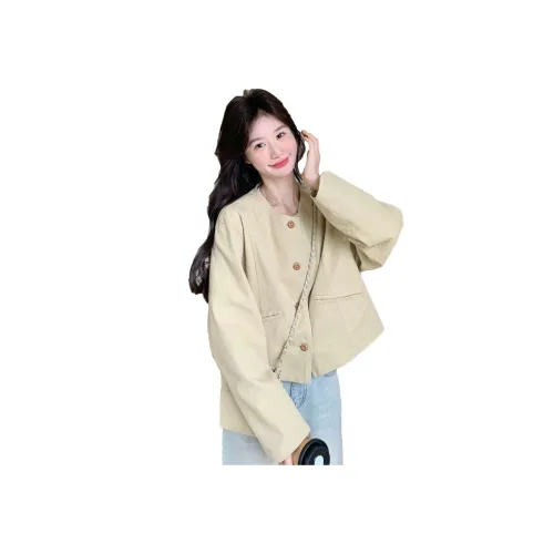 MEXICAN Светло-желтый Женский Тренч