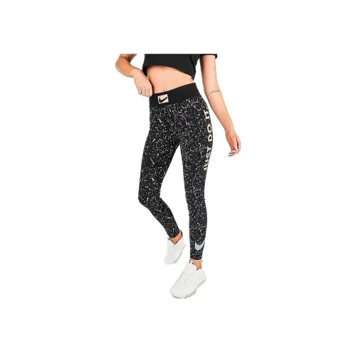 NIKE Черные Женские Леггинсы
