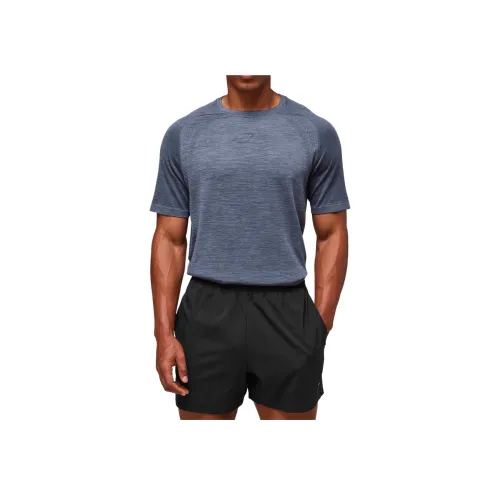 GYMSHARK T-Shirt Мужской Железо Синий