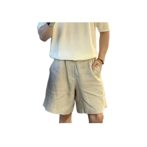 MORii Льняная ткань Унисекс Повседневные шорты