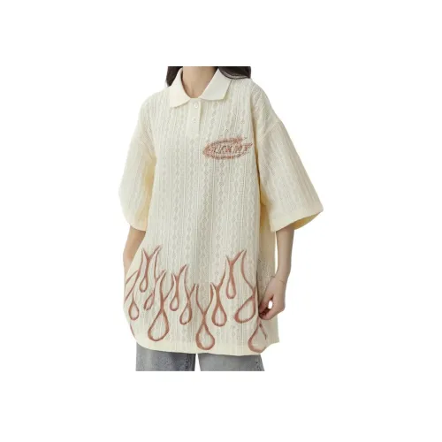 YEARNED Поло Женское Абрикос