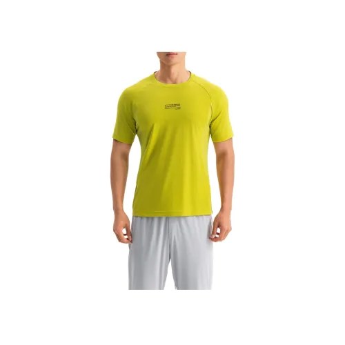 DECATHLON Горчичный Желтый Мужская Спортивная Одежда