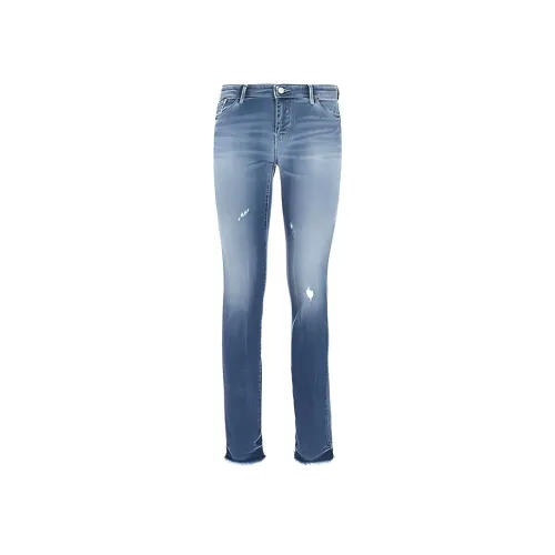 EMPORIO ARMANI Синие Женские Джинсы