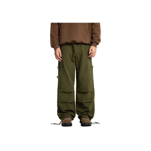 AHAH Зеленые Мужские Повседневные Штаны