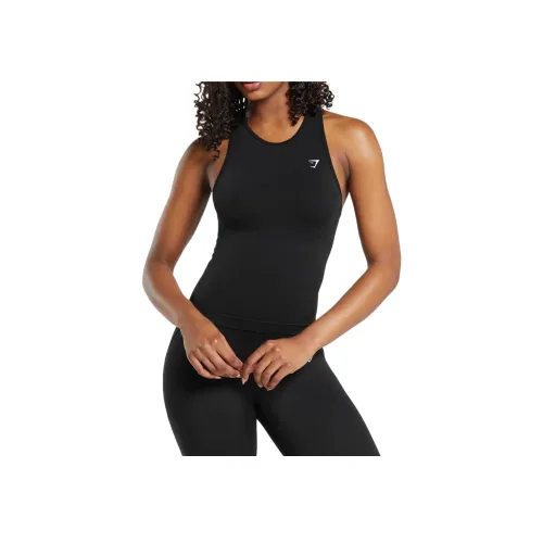 GYMSHARK Майка Женская Черная