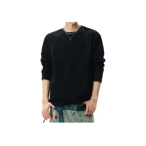 GANGZAI Длинный рукав Т-рубашка Унисекс