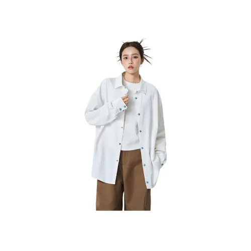 AOPAISHARK Длинный рукав рубашка унисекс