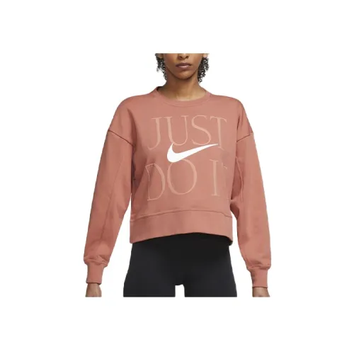 nike Dri Fit Get Форма Толстовка Женские Розовый