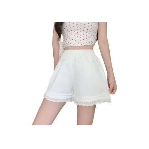 Mula Белые Женские Повседневные Шорты