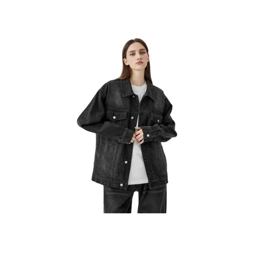 Bodydream Выстиранный Черный Мужской Джинсовые Куртки