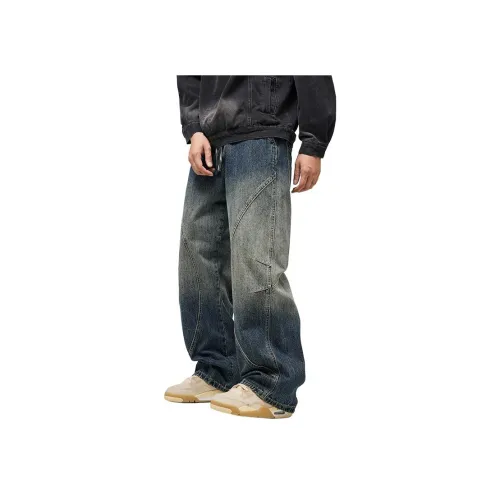 VALKOMM Синие Унисекс Джинсы