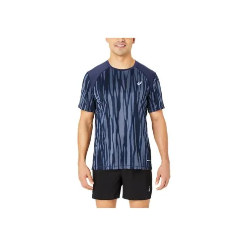 Asics ROAD Синий Мужская Футболка