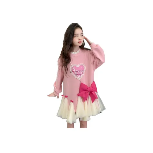 URBANSHOW Розовые Платья для девочек