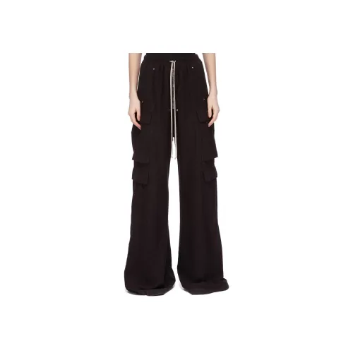 Rick Owens DRKSHDW FW24 Повседневные брюки Женские Черный