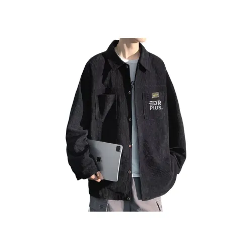 EDRPIUS Длинный рукав рубашка унисекс