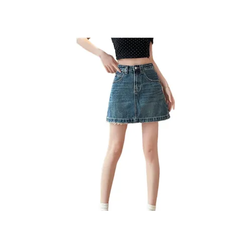 Происхождение Джинсовые короткие юбки Женские