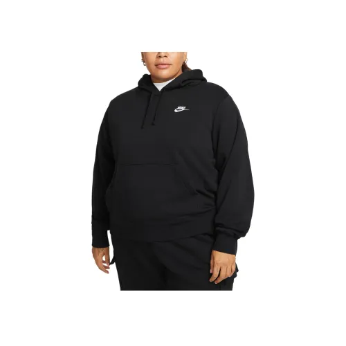 Nike Sportswear Club Флис Толстовка Женская Черная