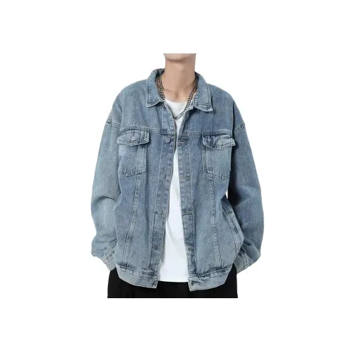 MORii Синий Унисекс Джинсовые куртки