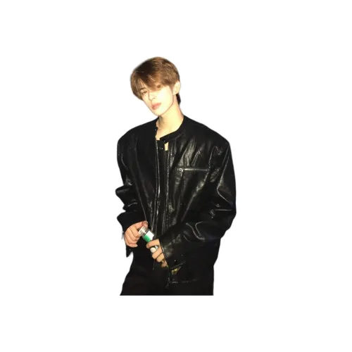 JICHUAN YEP Кожа Куртка Унисекс
