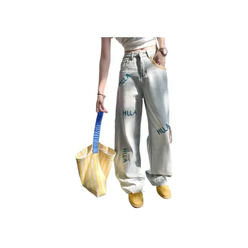 YEARNED Синие Женские Джинсы