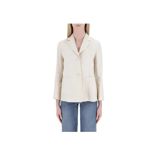 'S MAX MARA Бизнес-костюм Пальто Женское Бежевое