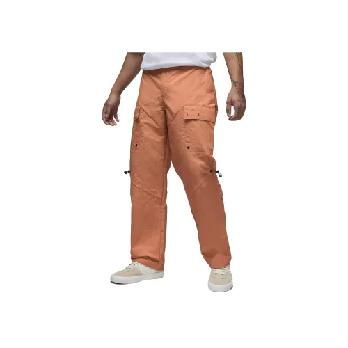 Jordan 23 Engineered Повседневные брюки Мужские Оранжевые Красные