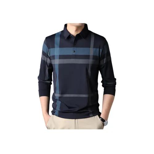 Vintage Cars Длинный рукав Polo Мужской