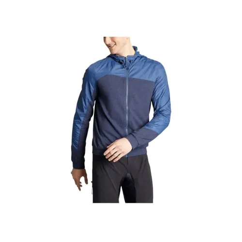 DECATHLON Чернила Зеленый Синий Мужская Куртка