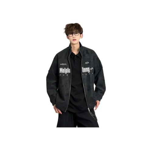 MEIPIN TANG Кожа Куртка Унисекс
