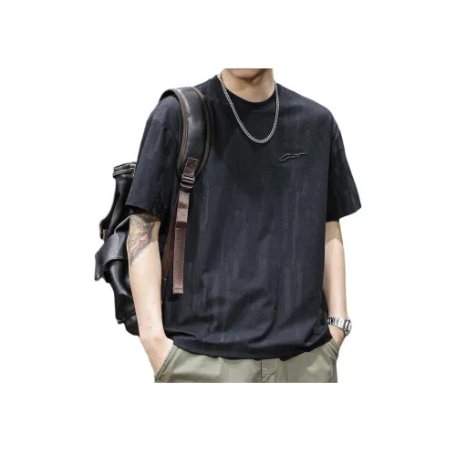 MR.MUDI Черная унисекс футболка