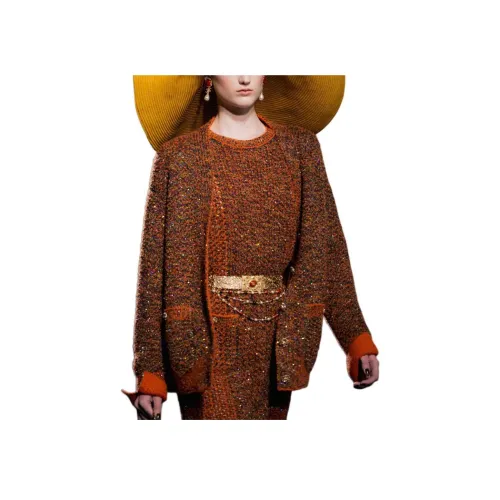 CHANEL Трикотаж Женский Многоцветный