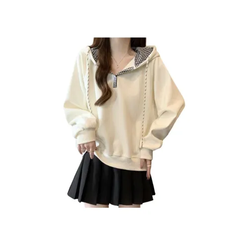 PLUSONEONE+ Абрикос Женские Свитшоты