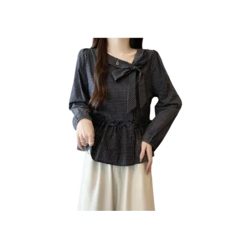 IUNOP Изображение Цвет Женские Рубашки