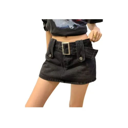YEARNED Джинсовые короткие юбки Женские