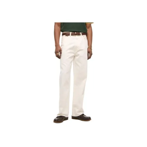 Abercrombie＆Fitch Белый Мужской Джинсы