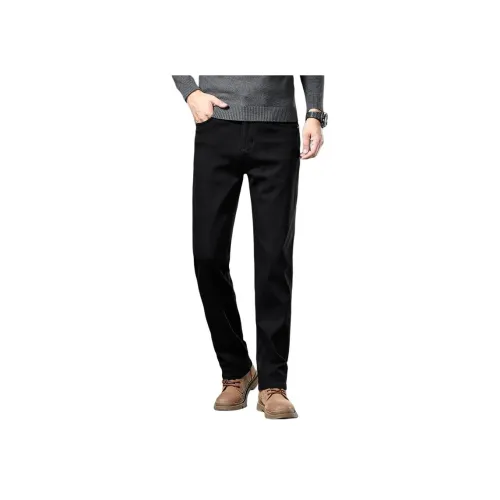 ZENGZHI Джинсы Облегающий крой Прямой крой Унисекс