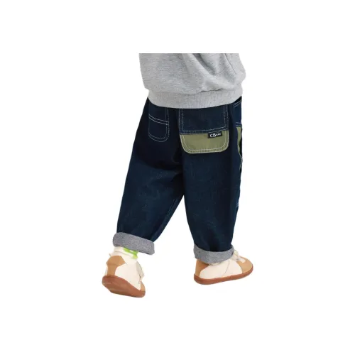 CICIIBEAR Джинсы Джинсовый Синий Детский