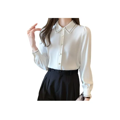 Flowers in water Женские Рубашки