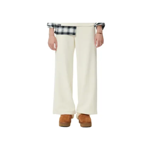 Teenie Weenie Вязаные Спортивные Штаны Женские Айвори