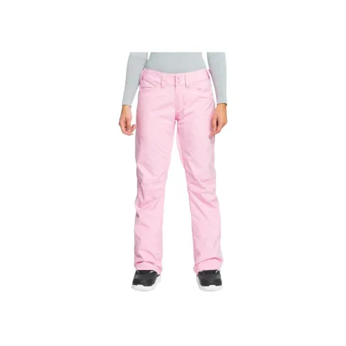 ROXY Розовые Женские Лыжные Брюки
